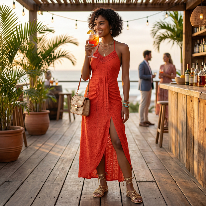 Phaedra | Robe Portefeuille Fluide