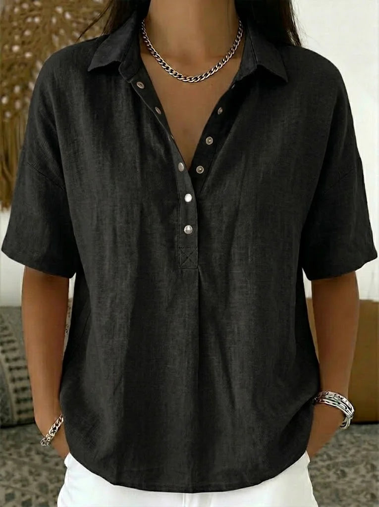 Hannah | Blouse Élégante et Confortable