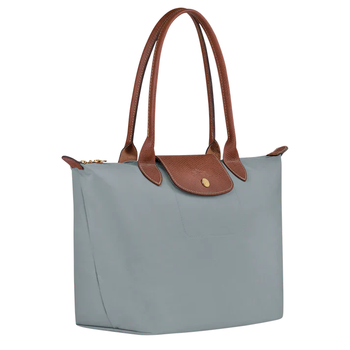 Longchamp I Sac Tote Le Pliage Moyen, Acier
