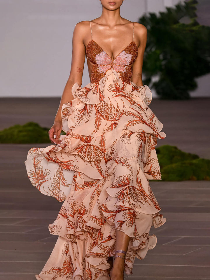 Medina | Robe Maxi Papillon Signature