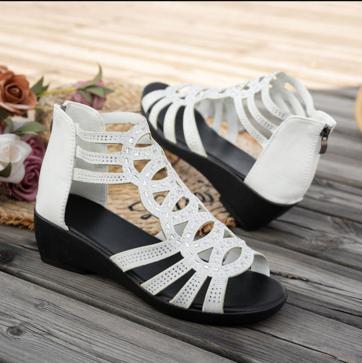 Camille | Sandale Compensée Chic Pour Femme