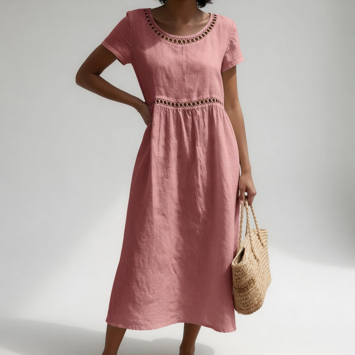 Amélie | Robe Plissée Pour Femmes