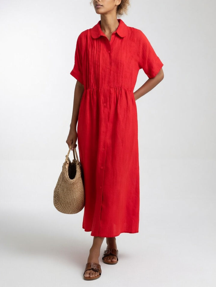 Lysandra | Robe Chemise Légère et Estivale