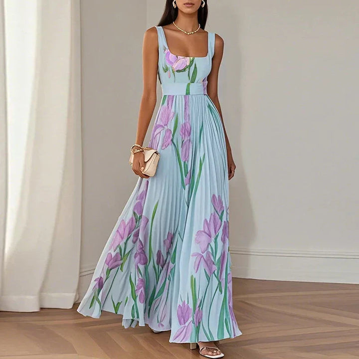 Oriah | Robe Maxi A-Line Florale