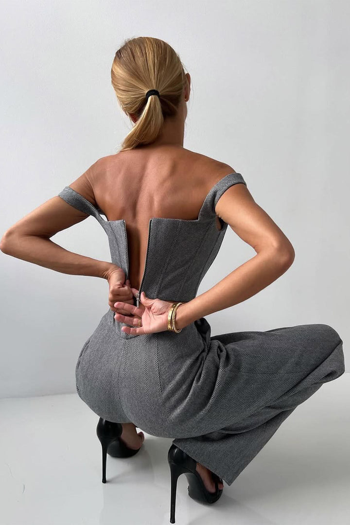 Hannah | Ensemble de trois pièces avec blazer croisé