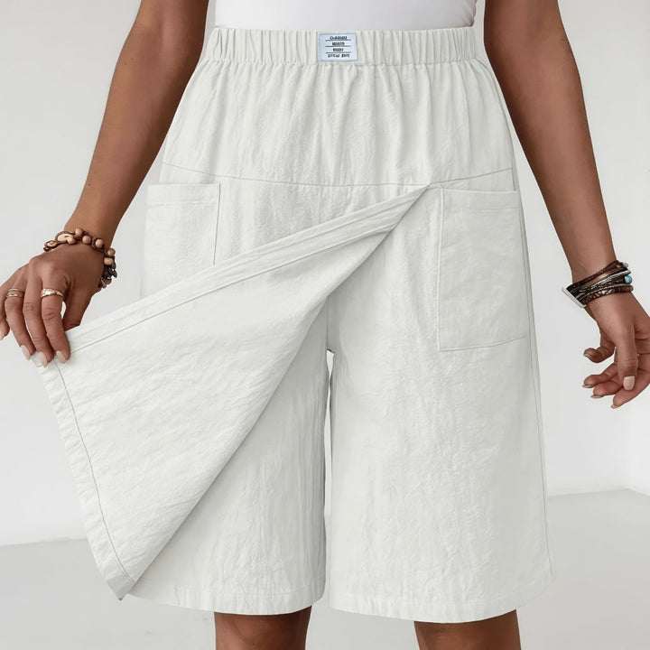 Libertine™ | Skort taille élastique poches liberté active