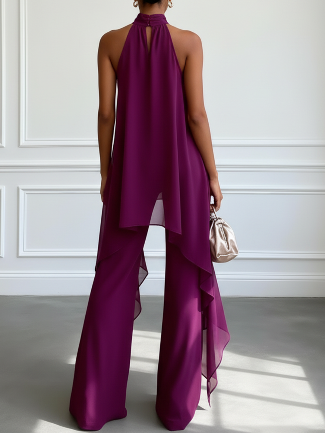 Charlotte | Ensemble Halter Élégant Pour Femmes