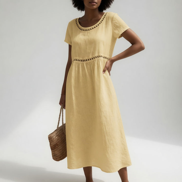 Amélie | Robe Plissée Pour Femmes