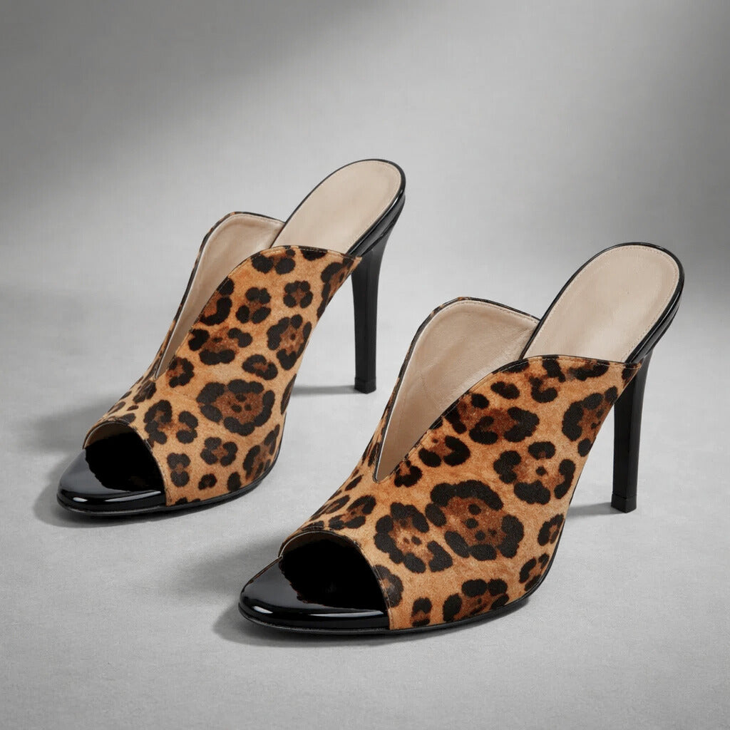 ESCARPINS LYLA À IMPRIMÉ LEOPARD