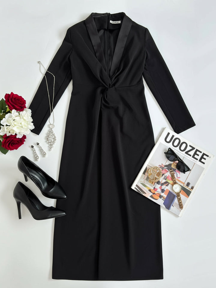 Camille | Robes Maxi à Col V Profond