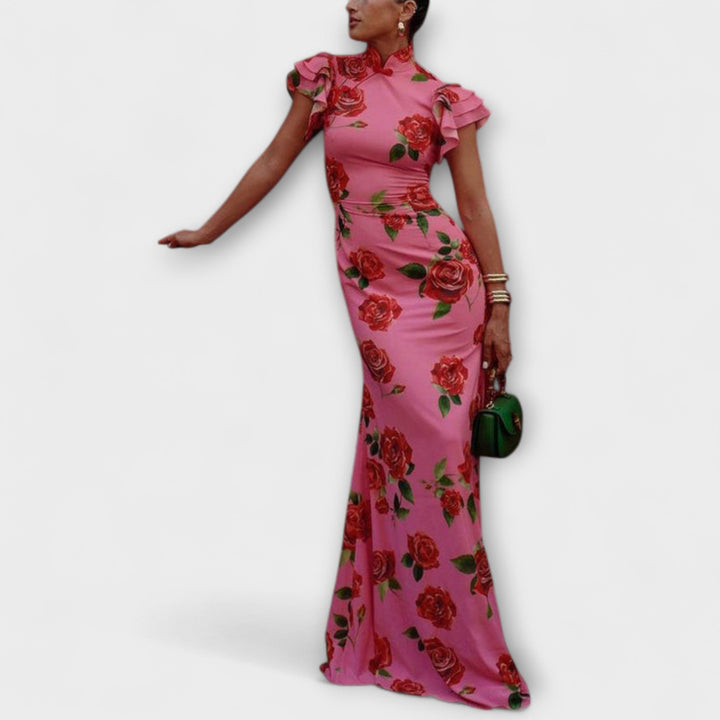 Blanka - Robe maxi à imprimé floral