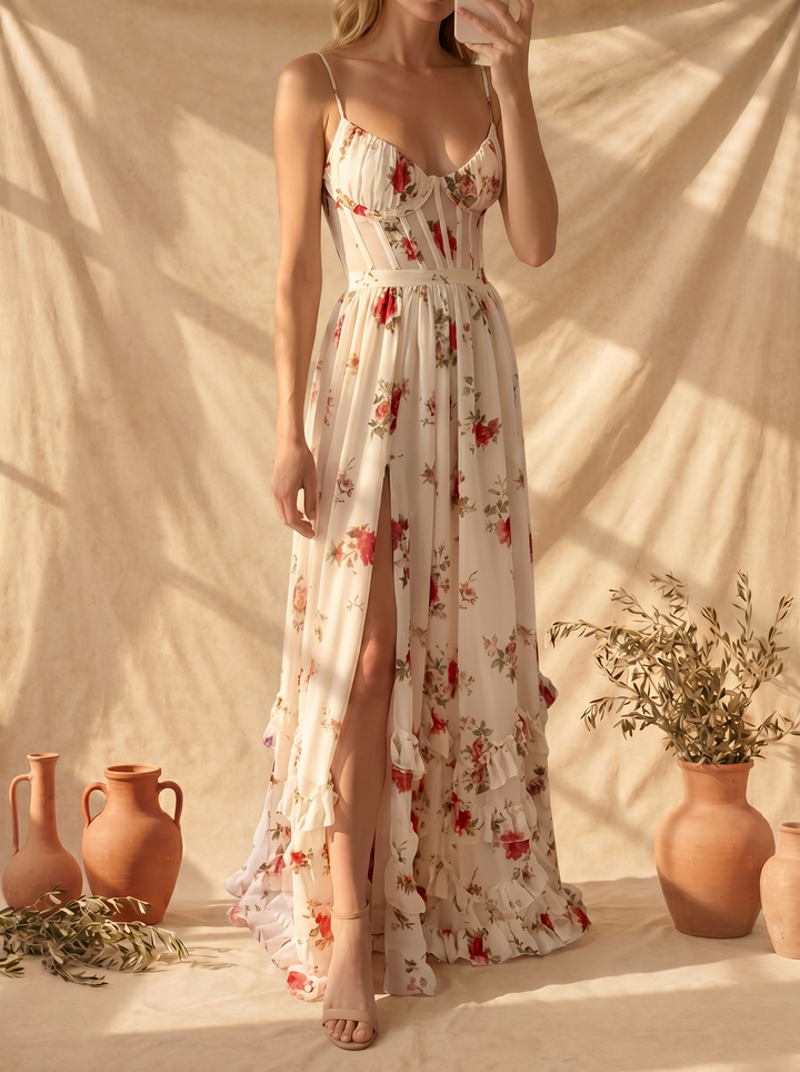 Scarlett | Robe Florale Romantique