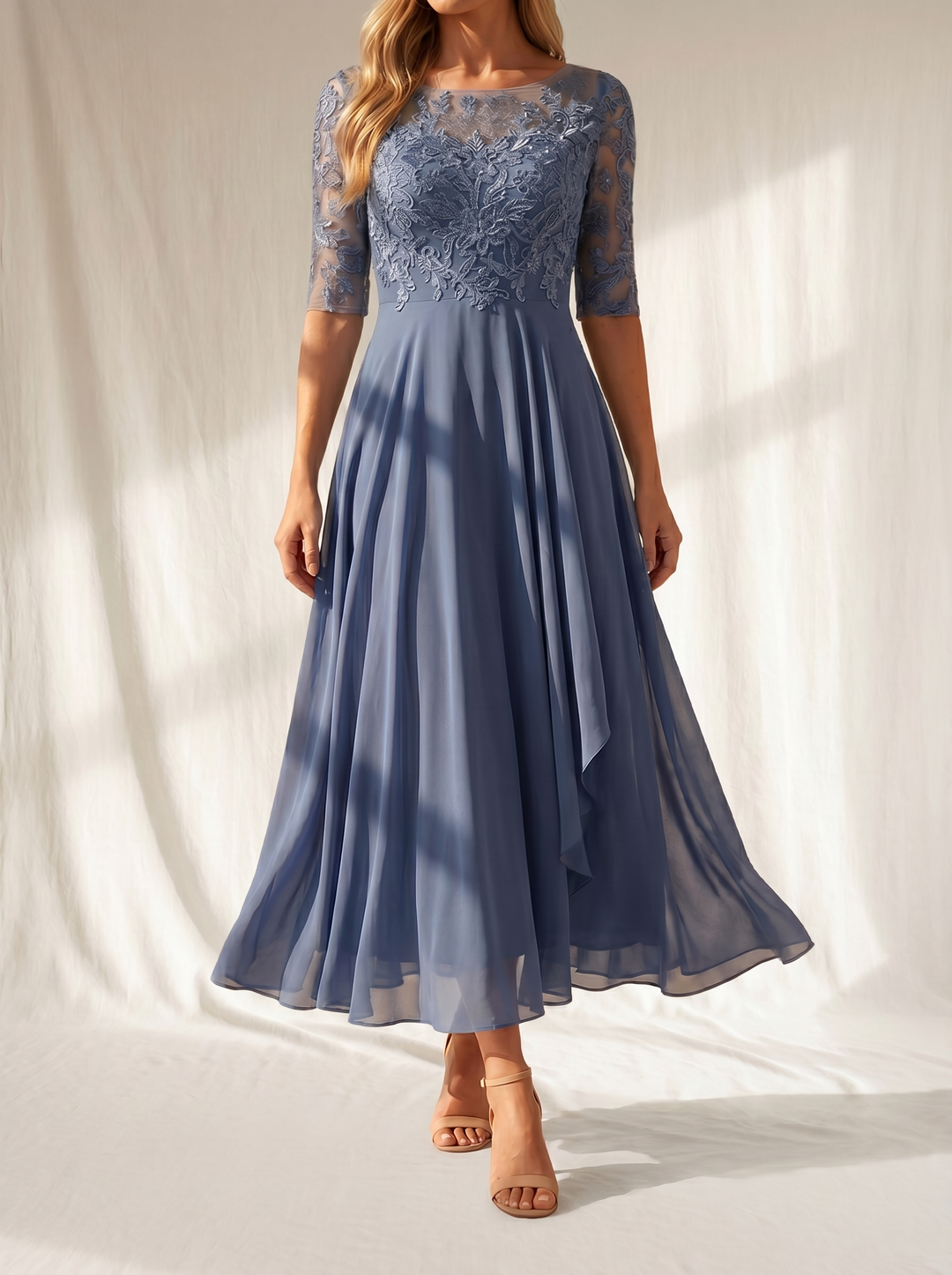 Ronda | Robe Élégante en Dentelle