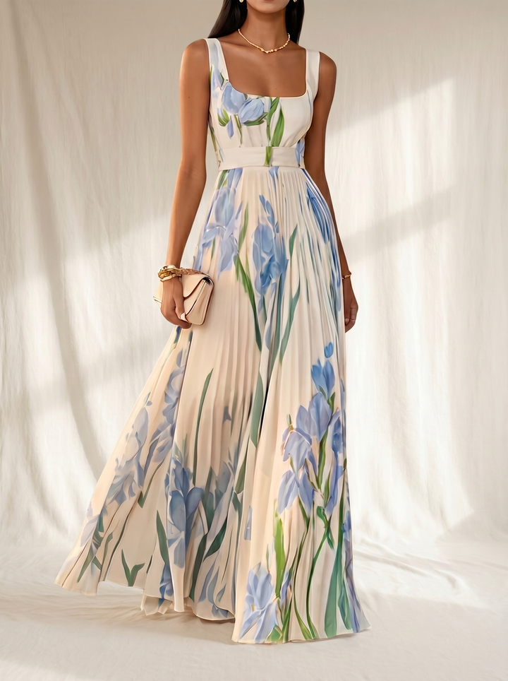 Oriah | Robe Maxi A-Line Florale