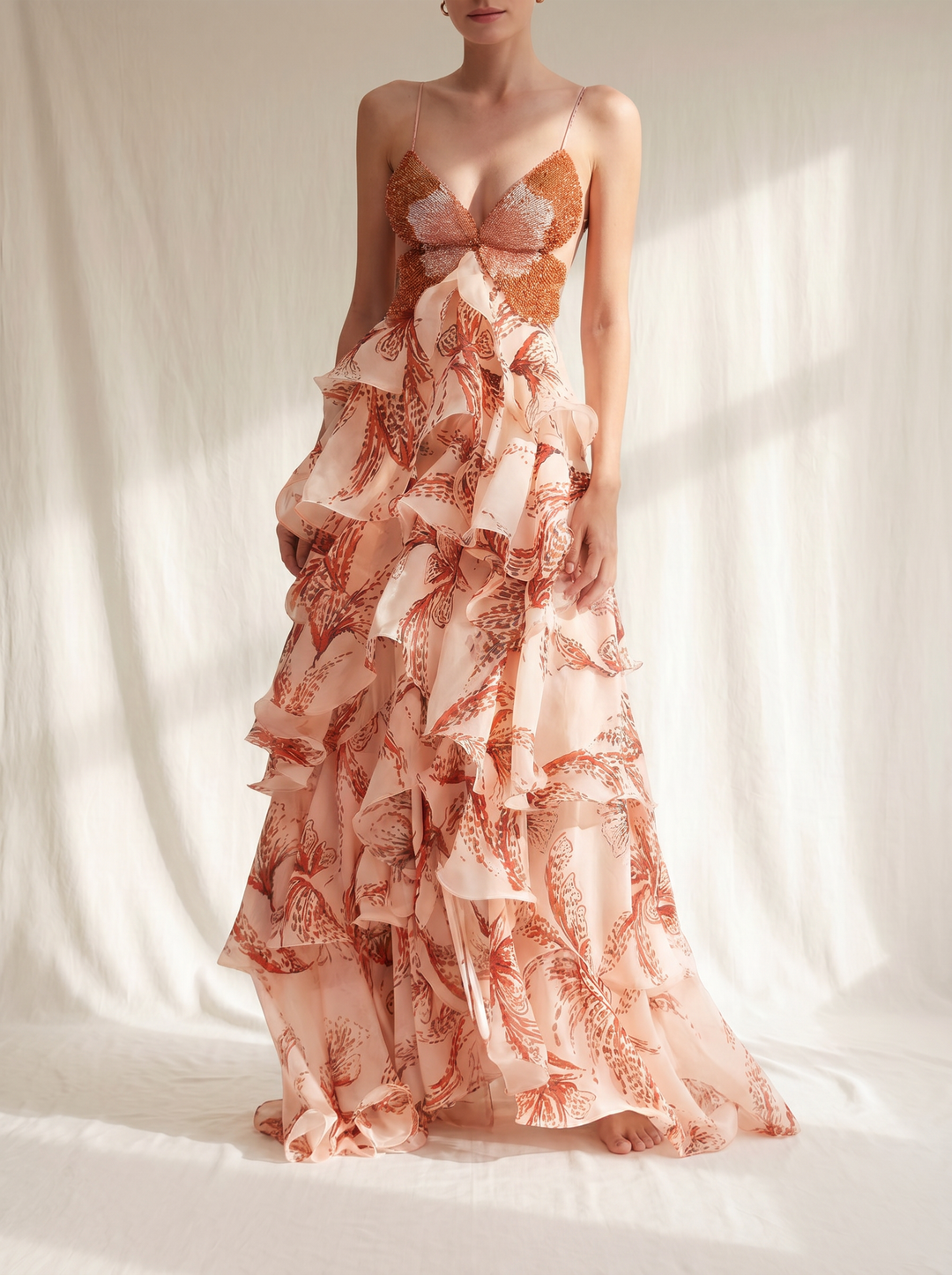 Medina | Robe Maxi Papillon Signature