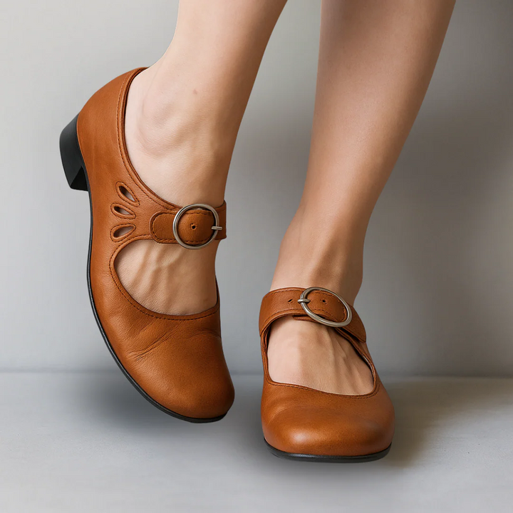 Giovanna® | Mocassins orthopédiques en cuir ⏐ Édition premium