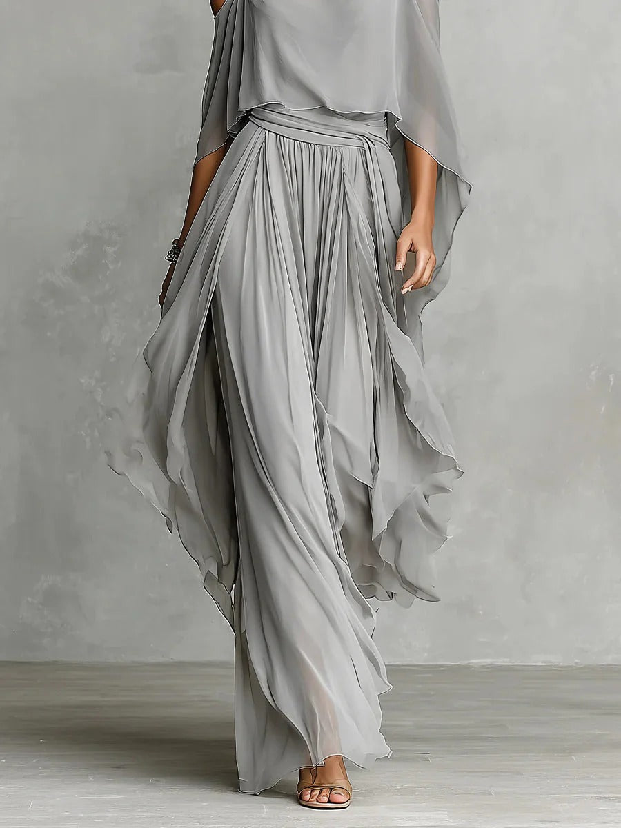 Isabela | Top à Bretelles et Pantalon Léger Ensemble