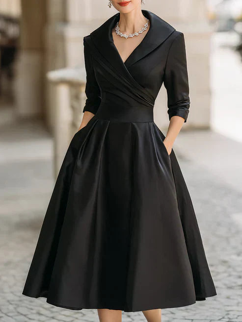 ALICIA | Élégante robe midi