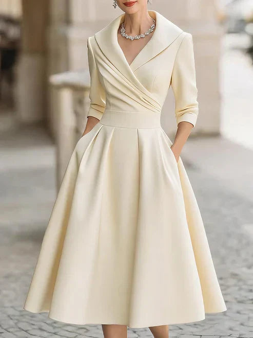 ALICIA | Élégante robe midi