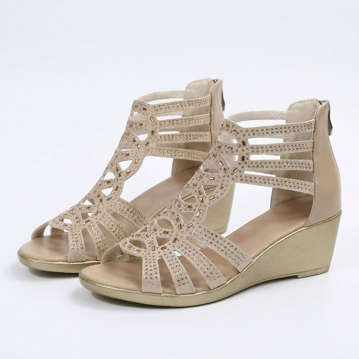 Camille | Sandale Compensée Chic Pour Femme