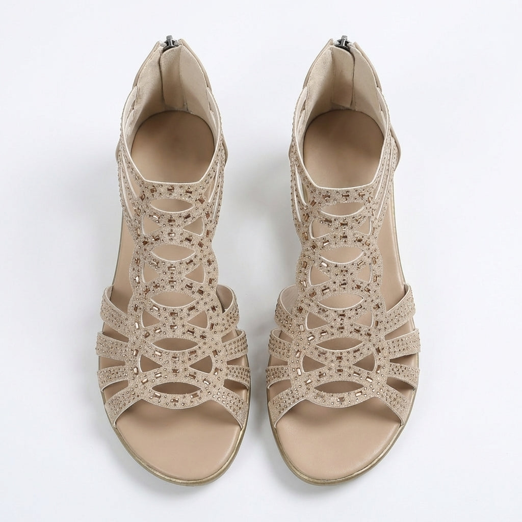 Camille | Sandale Compensée Chic Pour Femme