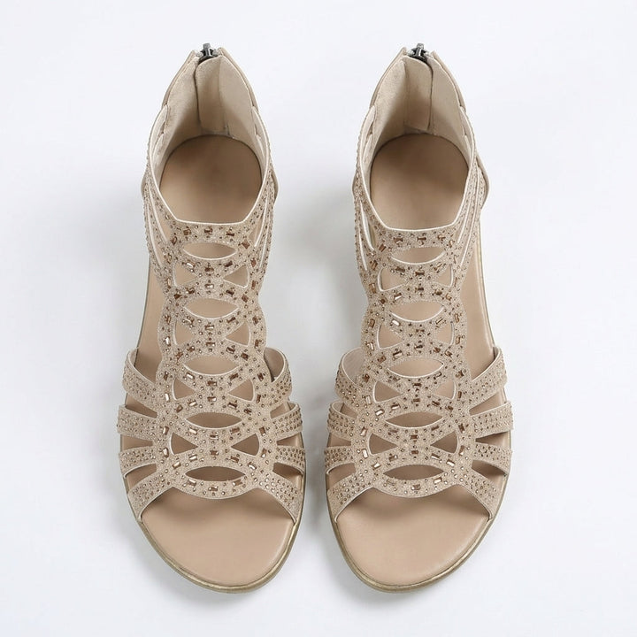 Camille | Sandale Compensée Chic Pour Femme