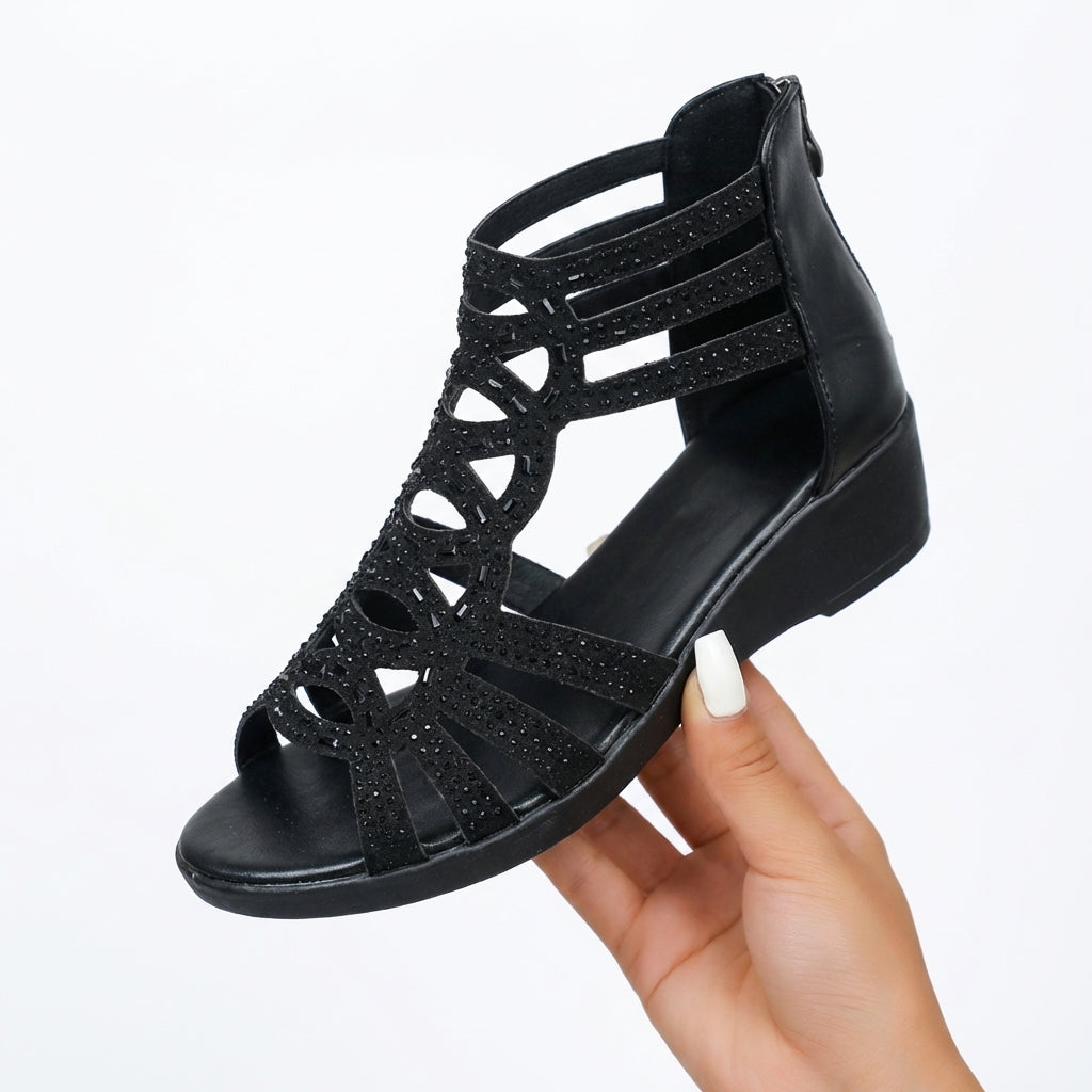 Camille | Sandale Compensée Chic Pour Femme