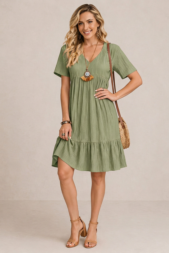 ROVENA | Mini Robe Boho