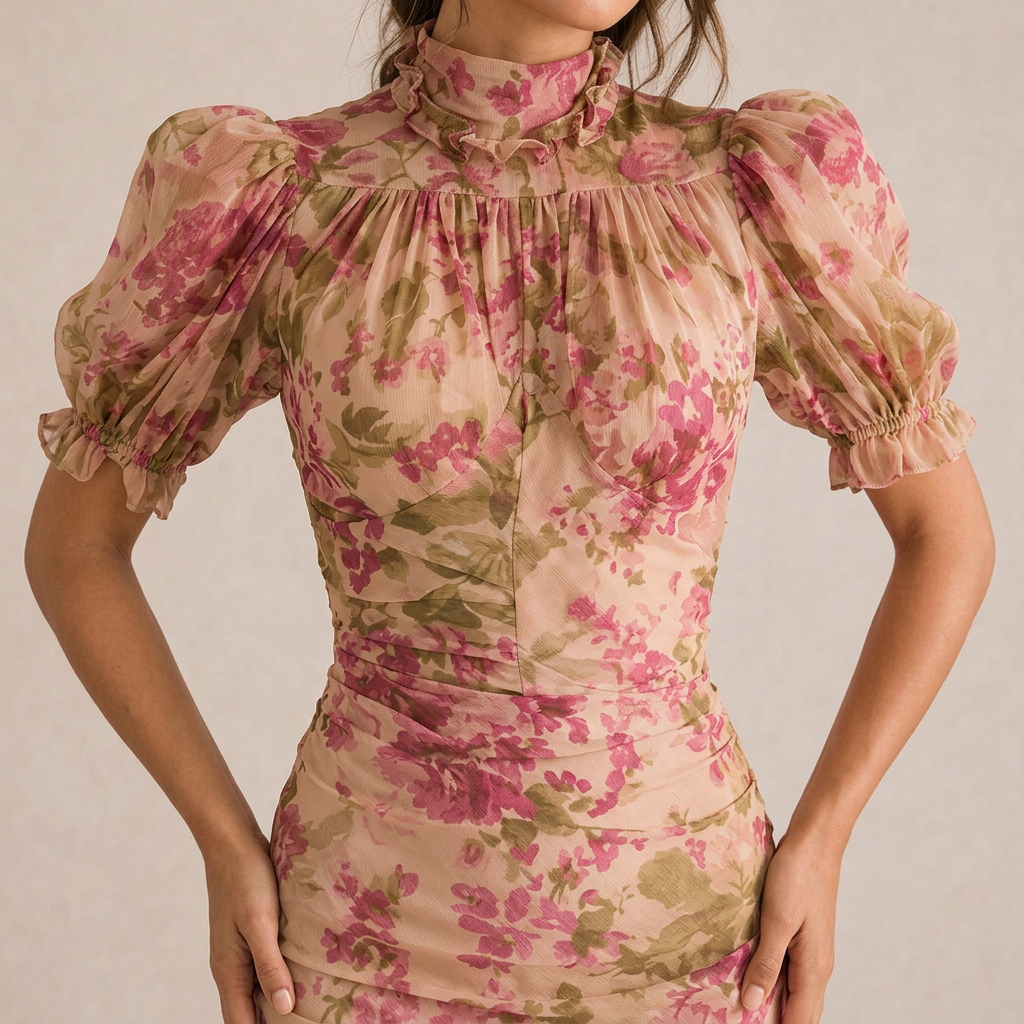 SAE | Maxi Robe Rose