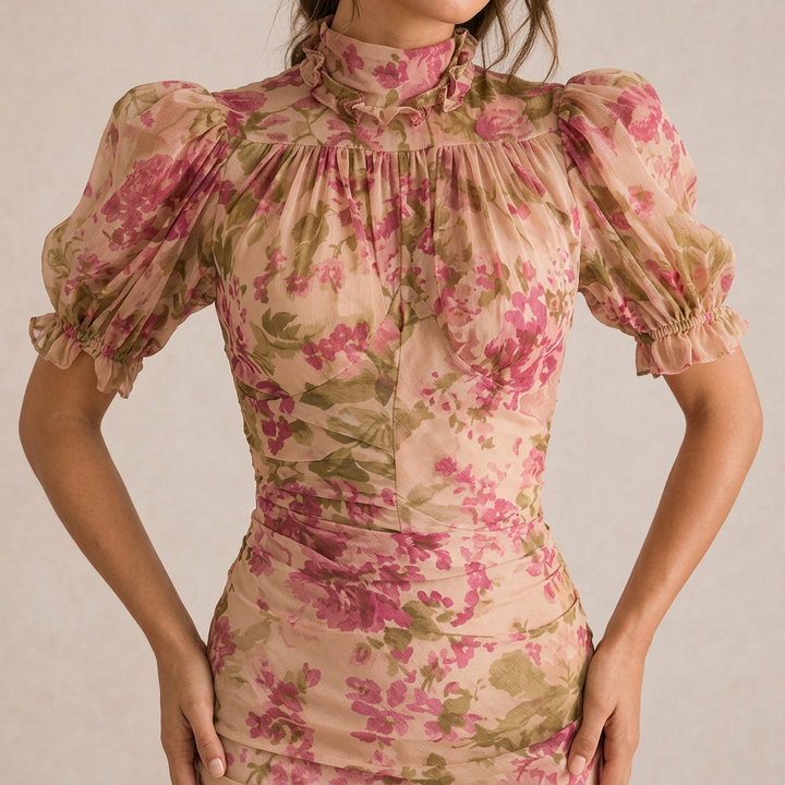 SAE | Maxi Robe Rose