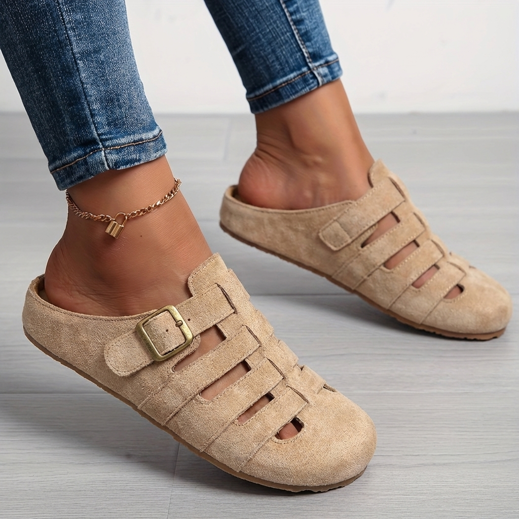 Nathalie | Sandales Mules Confort à Enfiler