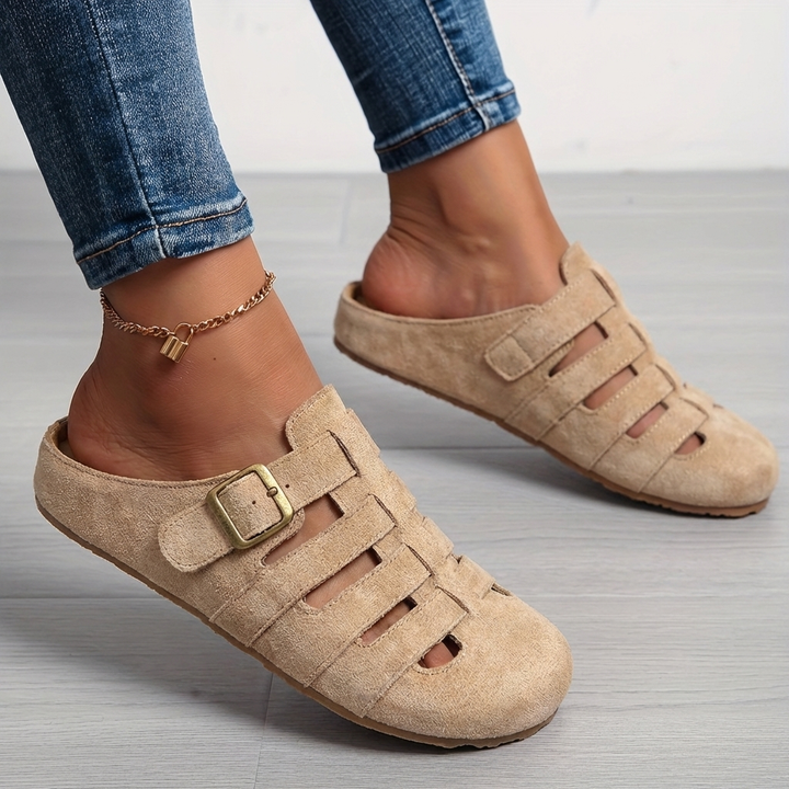 Nathalie | Sandales Mules Confort à Enfiler