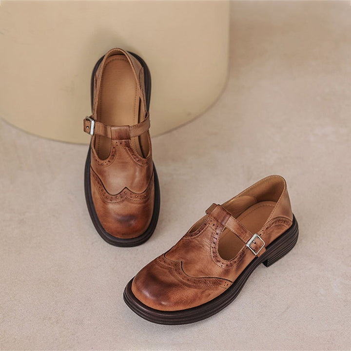 Verda | Chaussure en cuir vegan élégante