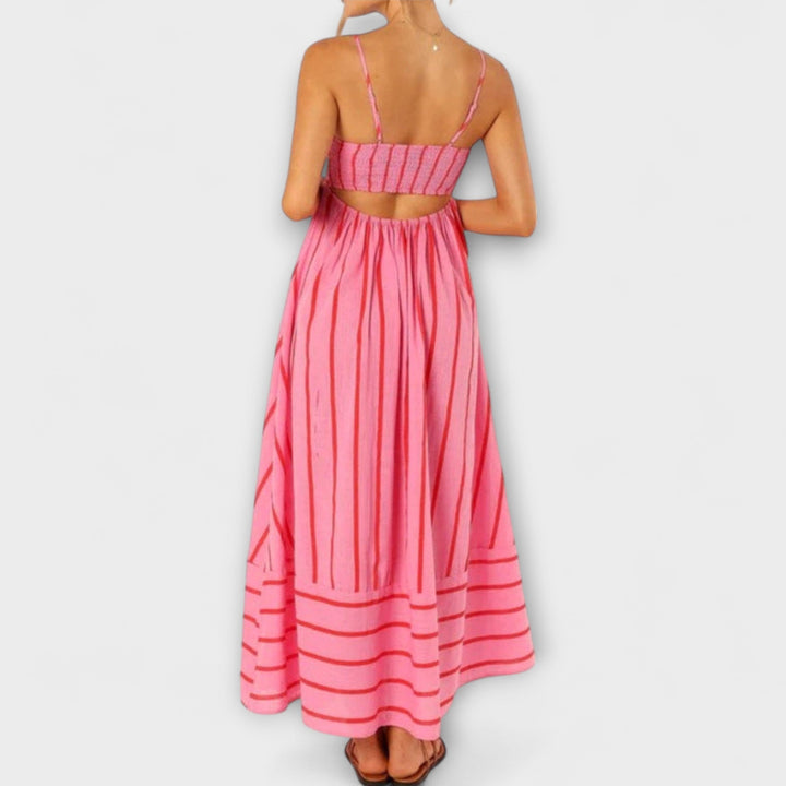 Rosa - Robe Décontractée Rayée