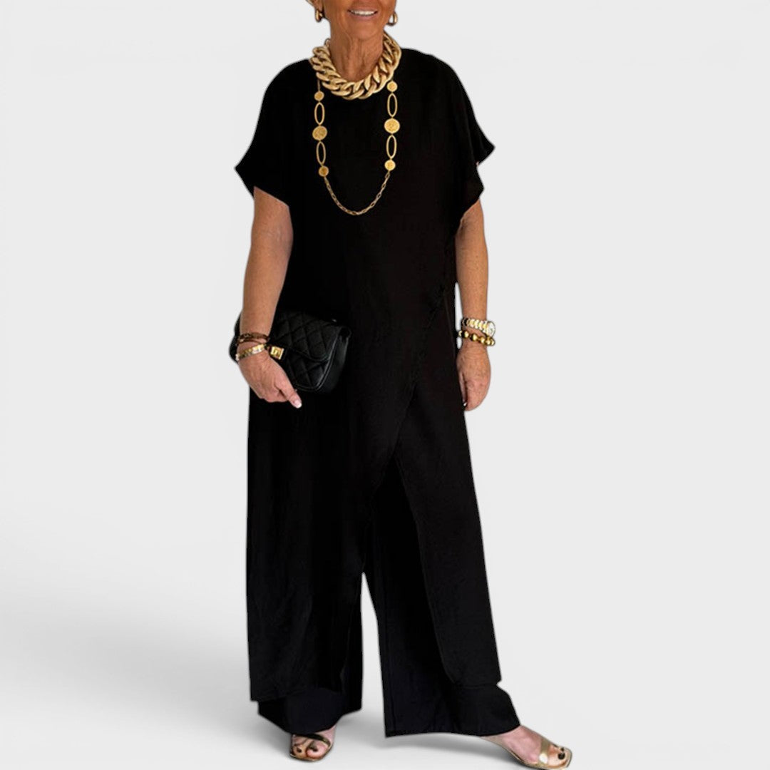 Roseth | Ensemble Tunique Superposée et Pantalons Amples