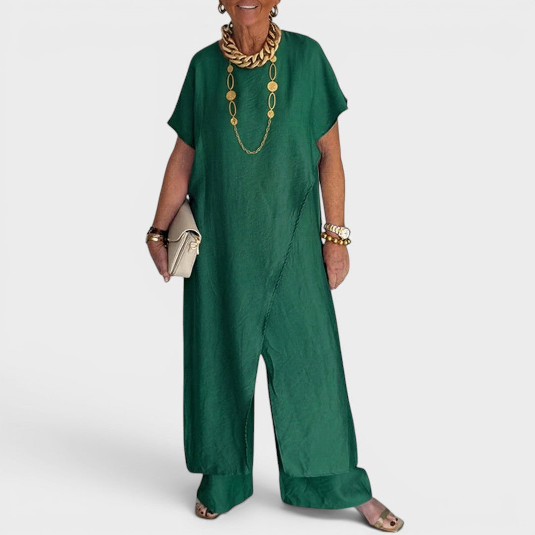 Roseth | Ensemble Tunique Superposée et Pantalons Amples