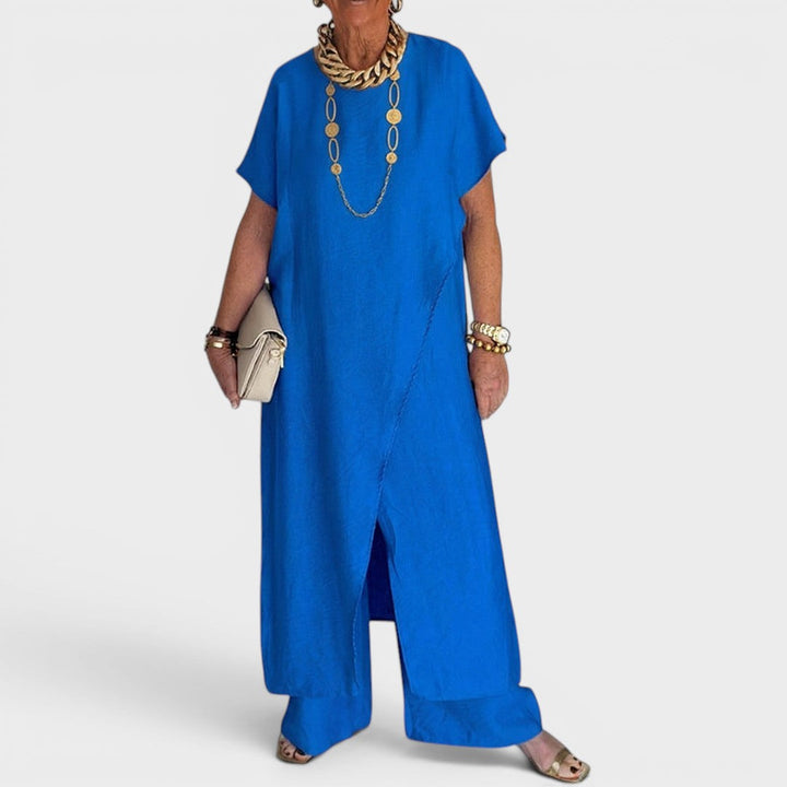 Roseth | Ensemble Tunique Superposée et Pantalons Amples